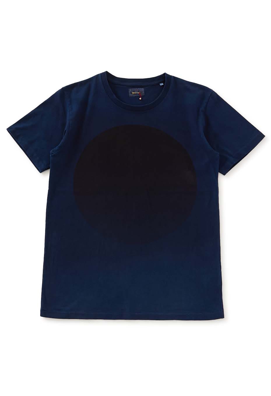 REWORK オオマルインディゴ ショートスリーブTシャツ - INDIGO