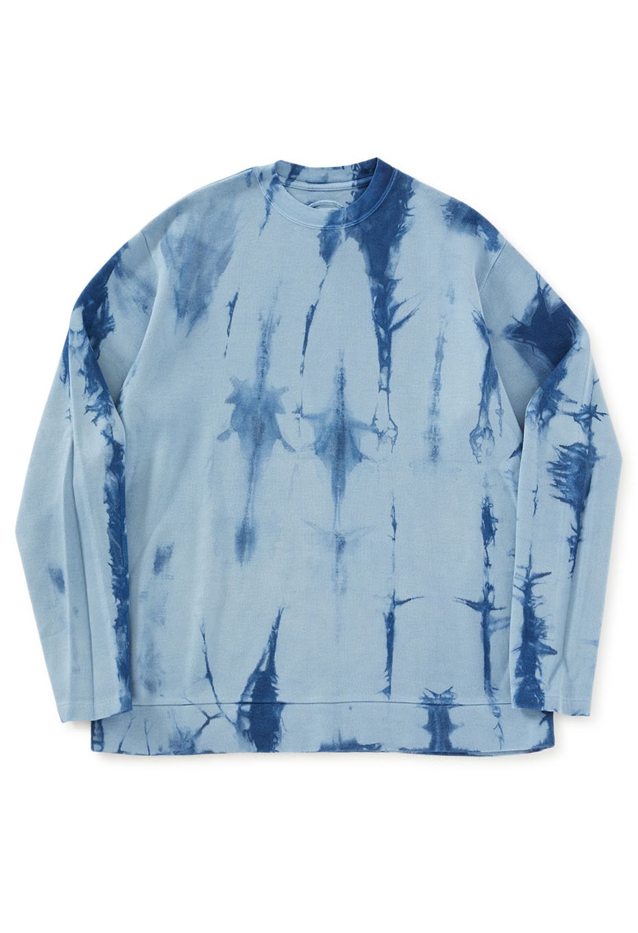エイトロック スムース タテシボリ ロングスリーブ プルオーバー - INDIGO