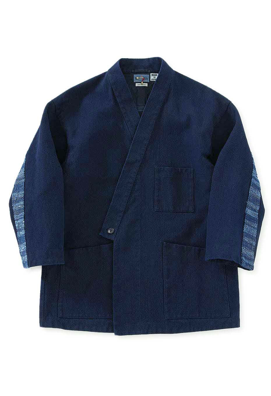 Woven Pure Indigo  Nijuorisashiko Norahaori - INDIGO