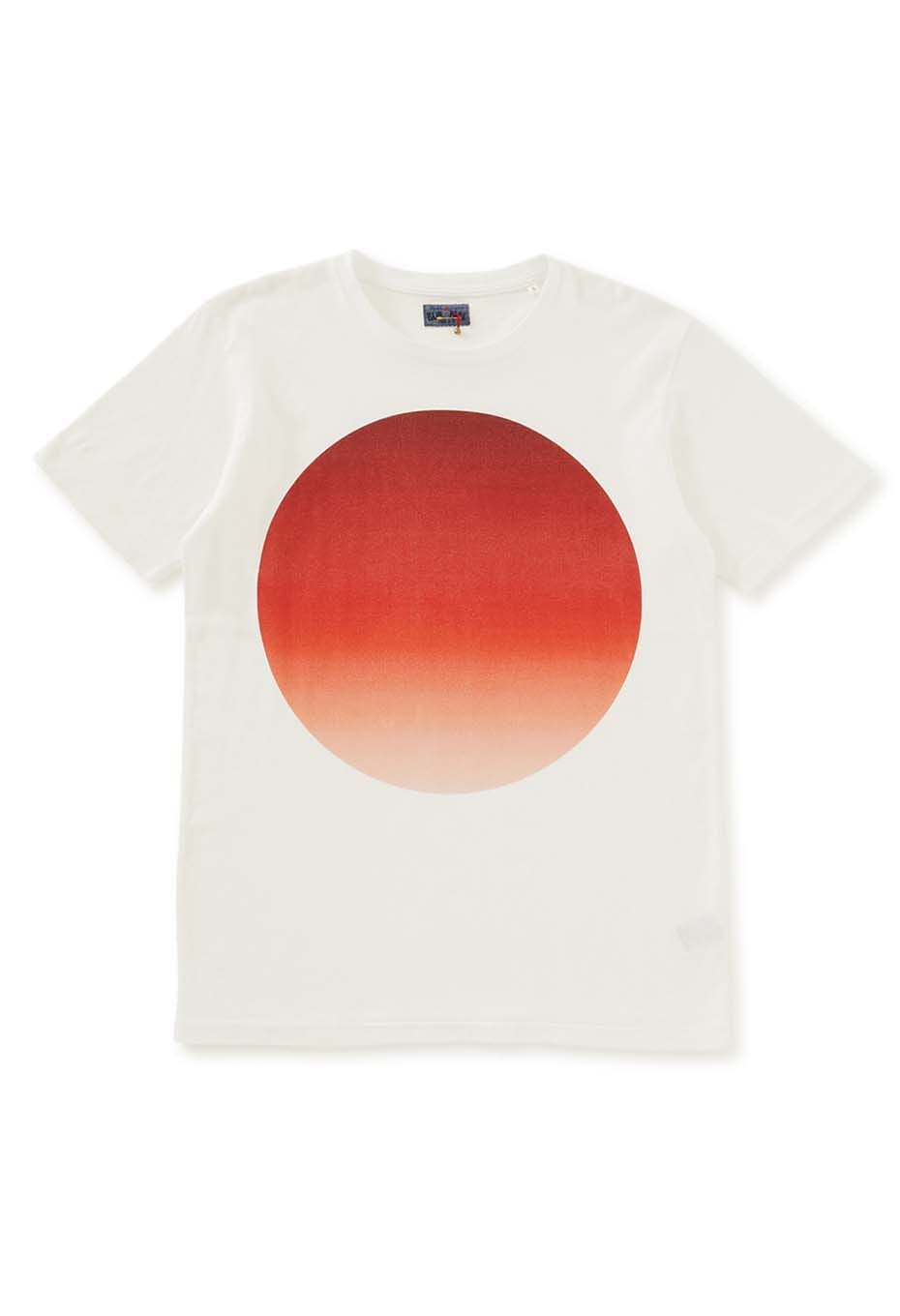 Oomaru gradation short sleeve T-shirt - RED