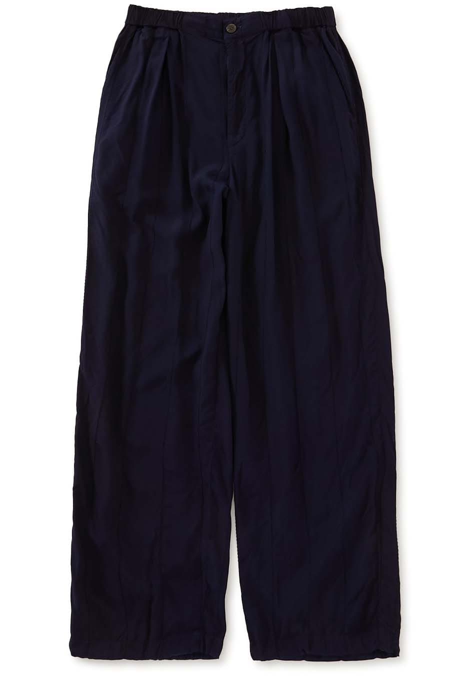 Shimasashi Koshishu Indigo Tezome Easy Pants - INDIGO