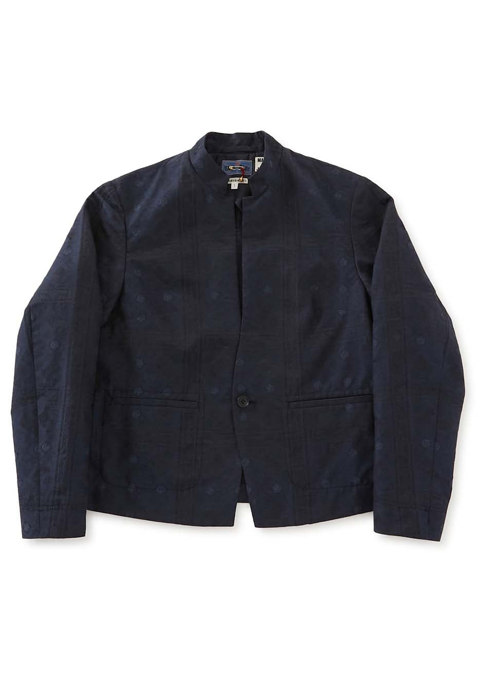 Mizuhiki Jacquard 1B Jacket Women's - DARK NAVY