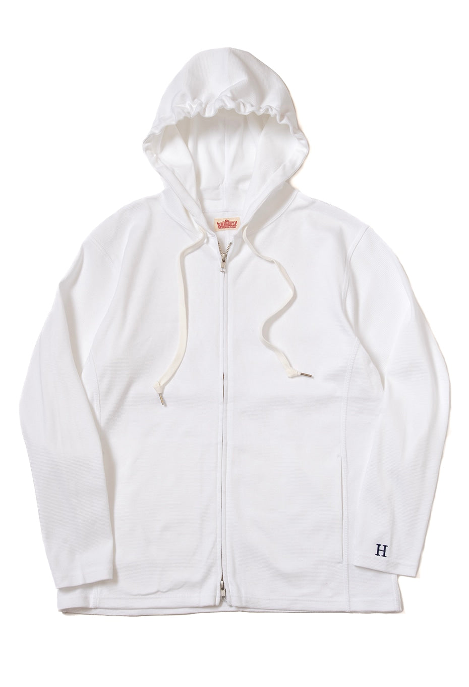 Stretch Fraise 9.5oz ZIPUP Parka - WHITE