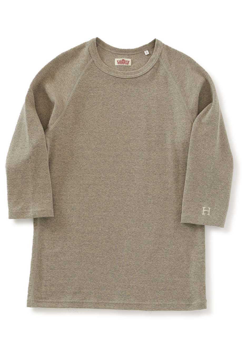 ストレッチフライス ハーフスリーブ Tシャツ - OATMEAL