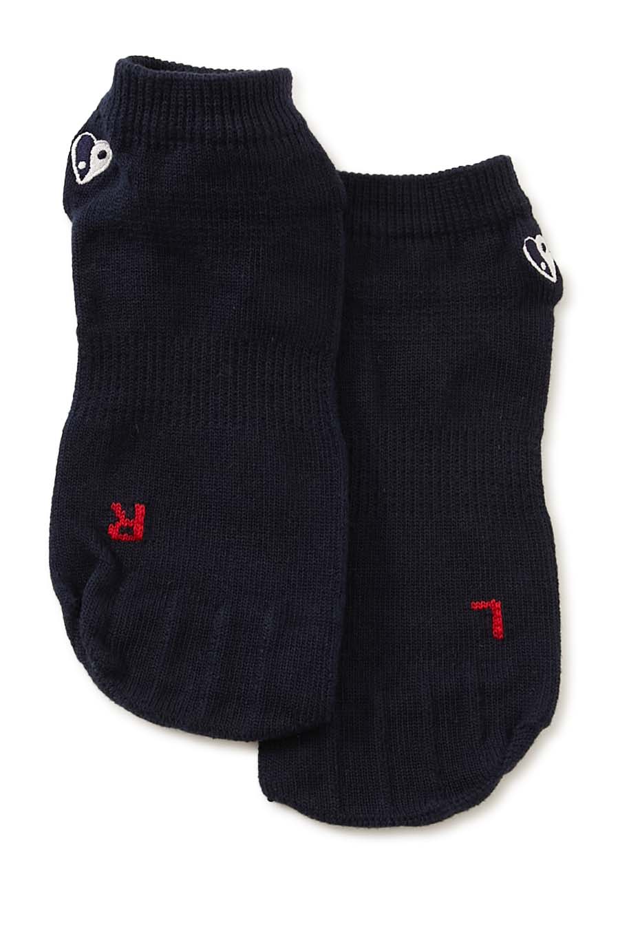 OKURA Invisible five-finger socks Ankle socks - NAVY