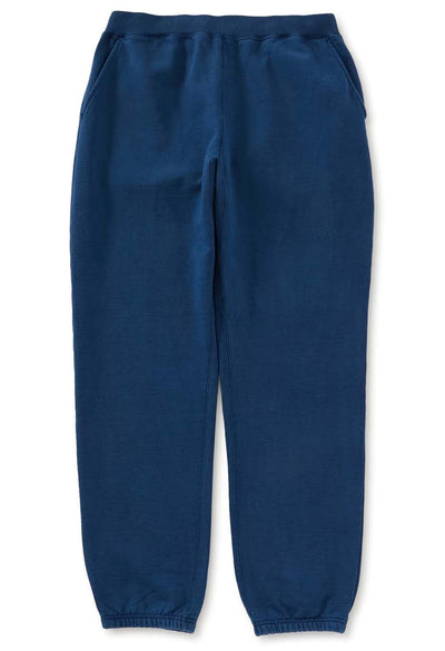 Organic Urake Tezome Sweatpants Unisex - BLUE