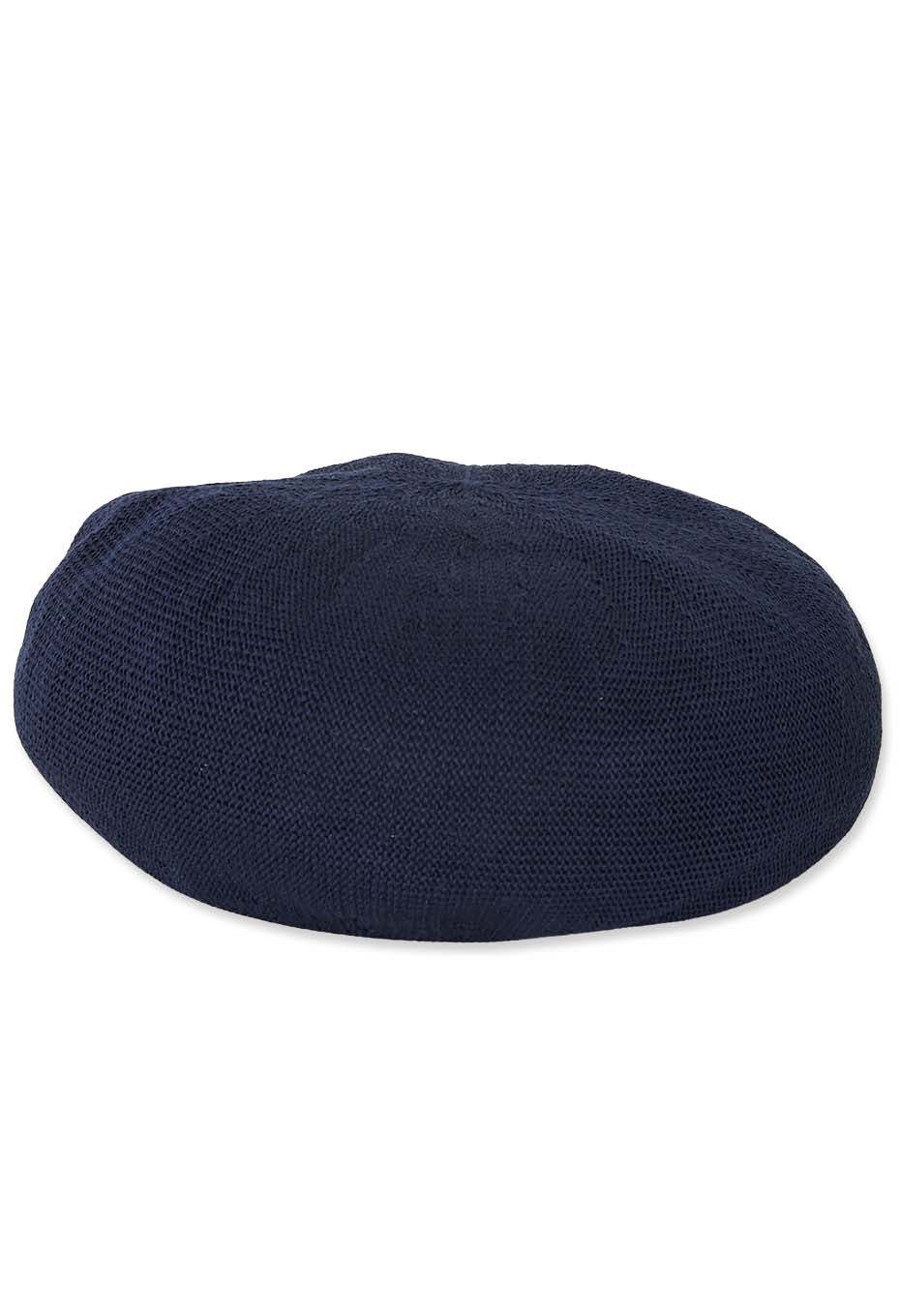 Gimamen knit beret - DARK NAVY