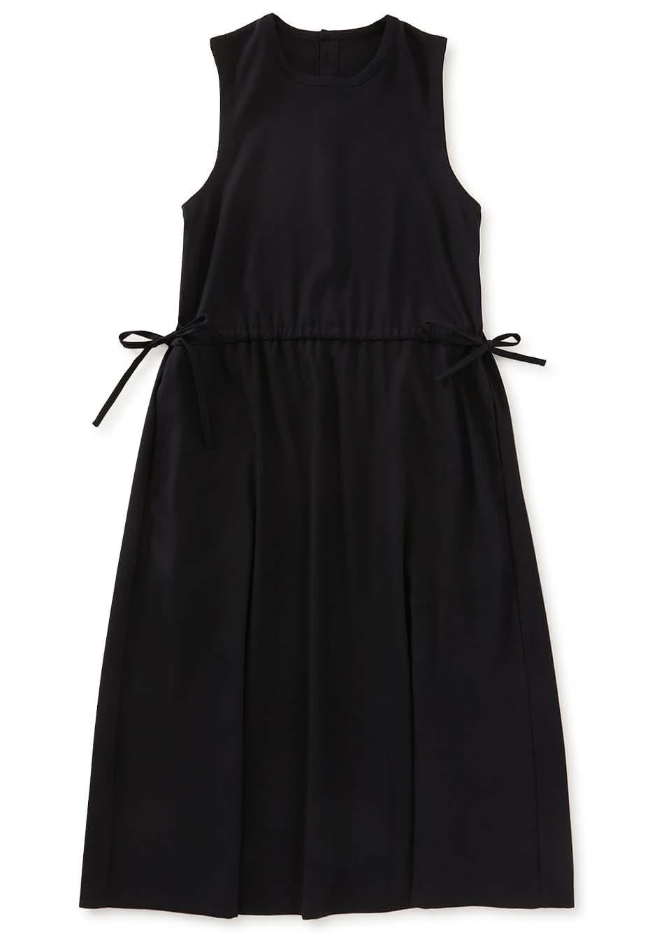 ストレッチドライツイル タンクギャザーワンピース - DARK NAVY