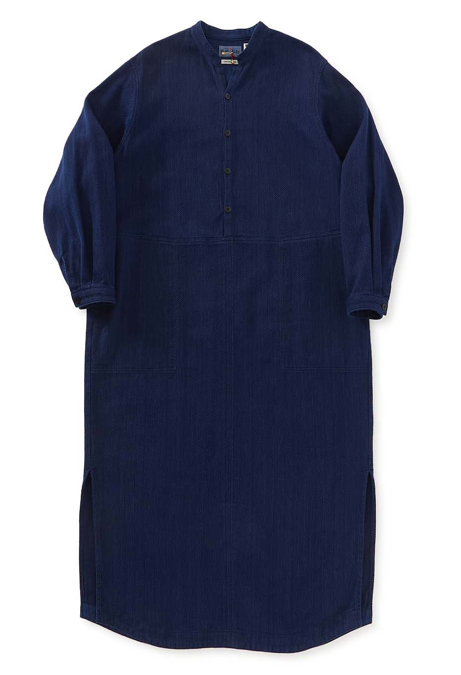 カセゾメサシコ スモックワンピース - INDIGO