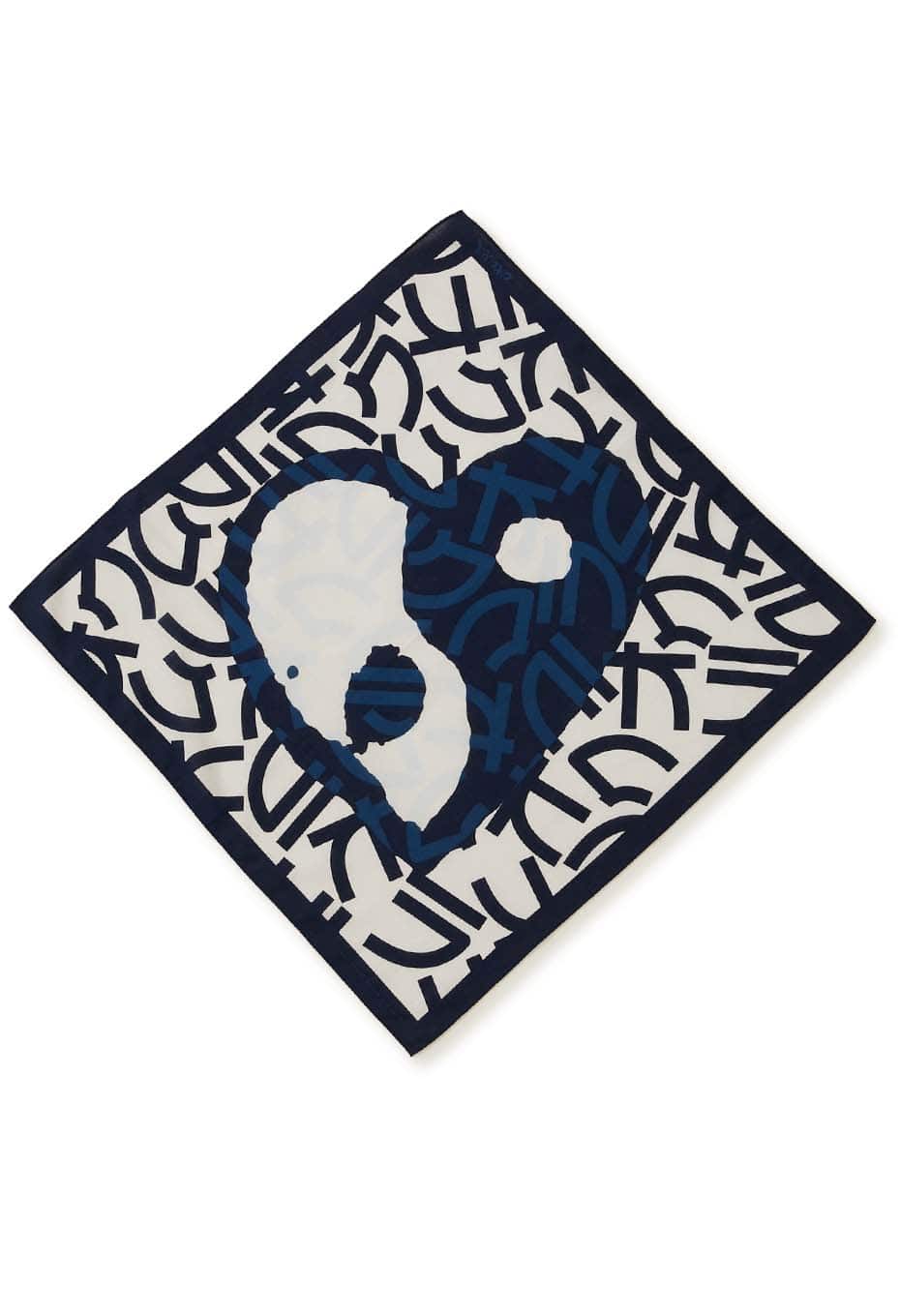 Okra Heart Yin Yang Bandana - ONE
