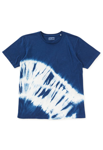 Woven Pure Indigo  Marumaxiboli T-shirt - INDIGO