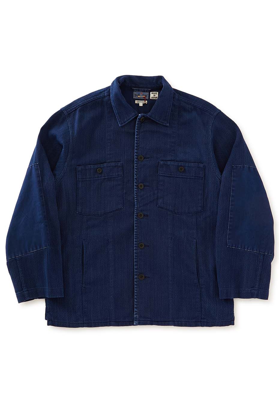 カセゾメサシコ ファティーグシャツ - INDIGO