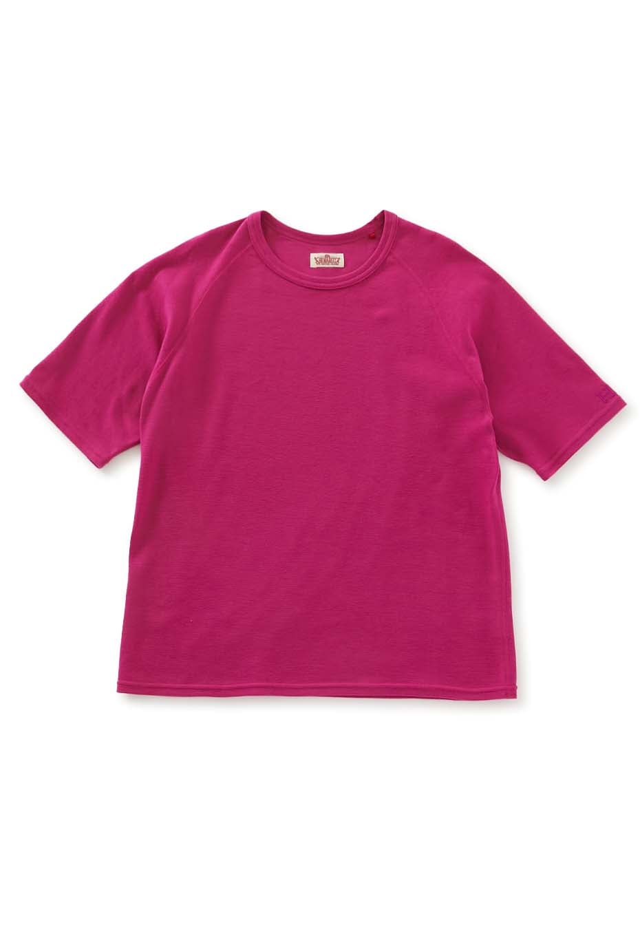 ストレッチフライス リラックスフィット SS Tシャツ ウィメンズ - DARK PINK
