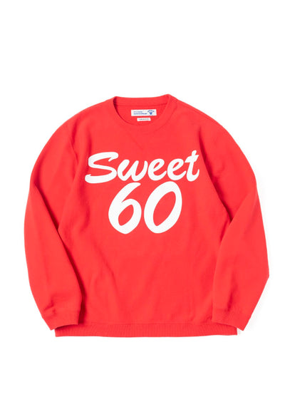 Sweet 60 /クルーネックスウェット - RED