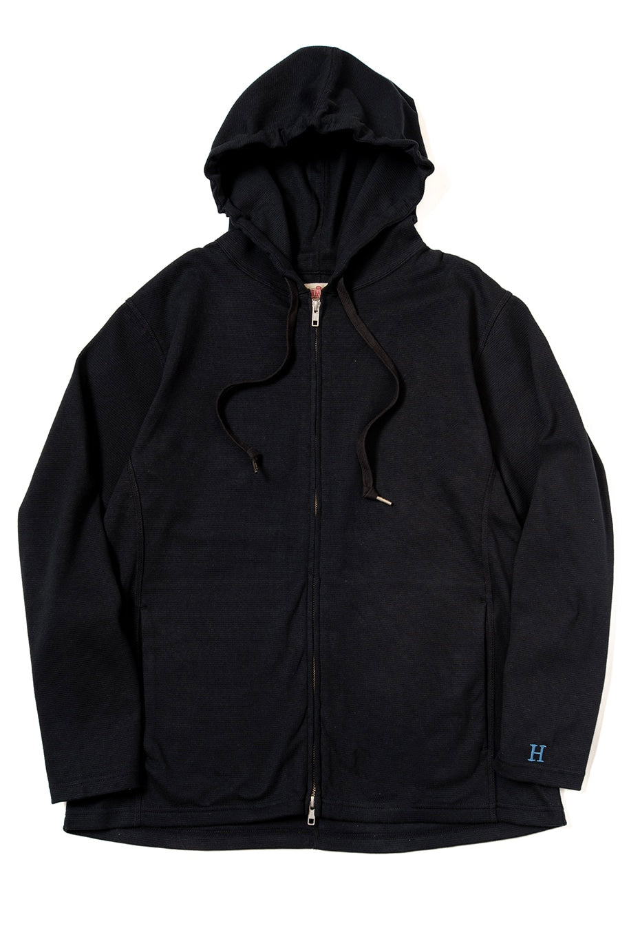 Stretch Fraise 9.5oz ZIPUP Parka - BLACK