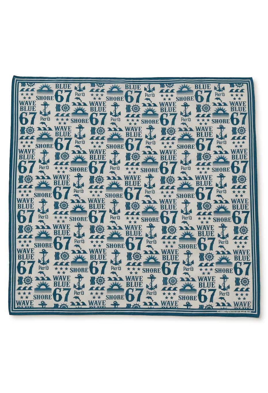 BLUE SHORE Bandana - OFF WHITE
