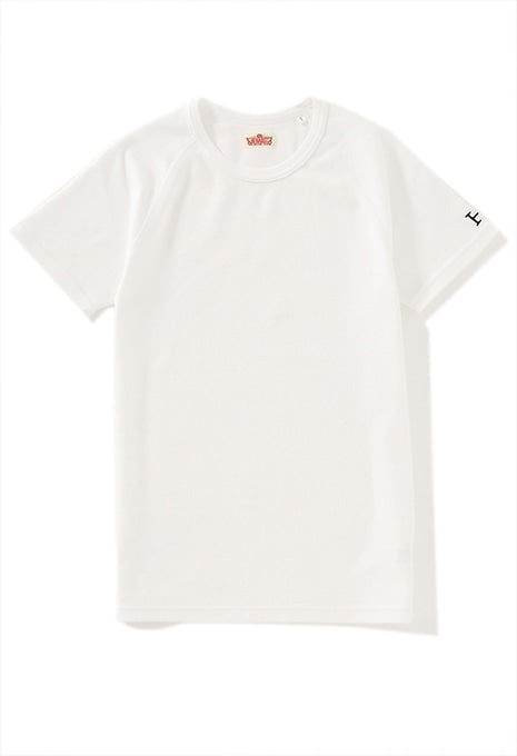 ストレッチフライス ショートスリーブ Tシャツ - WHITE