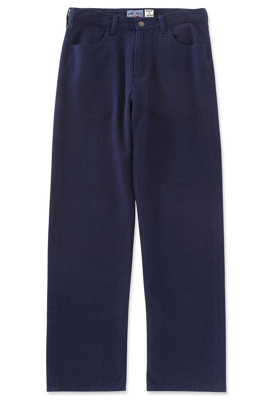 Woven Pure Indigo  Nijuorisashiko jeans - INDIGO