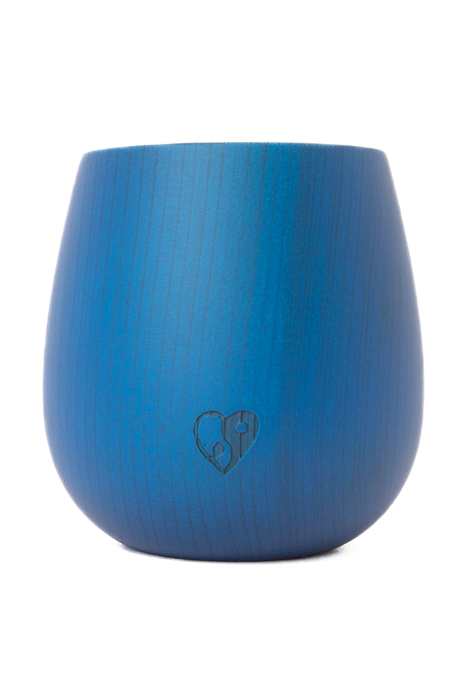 OKURA Echizen lacquer round type tumbler - BLUE