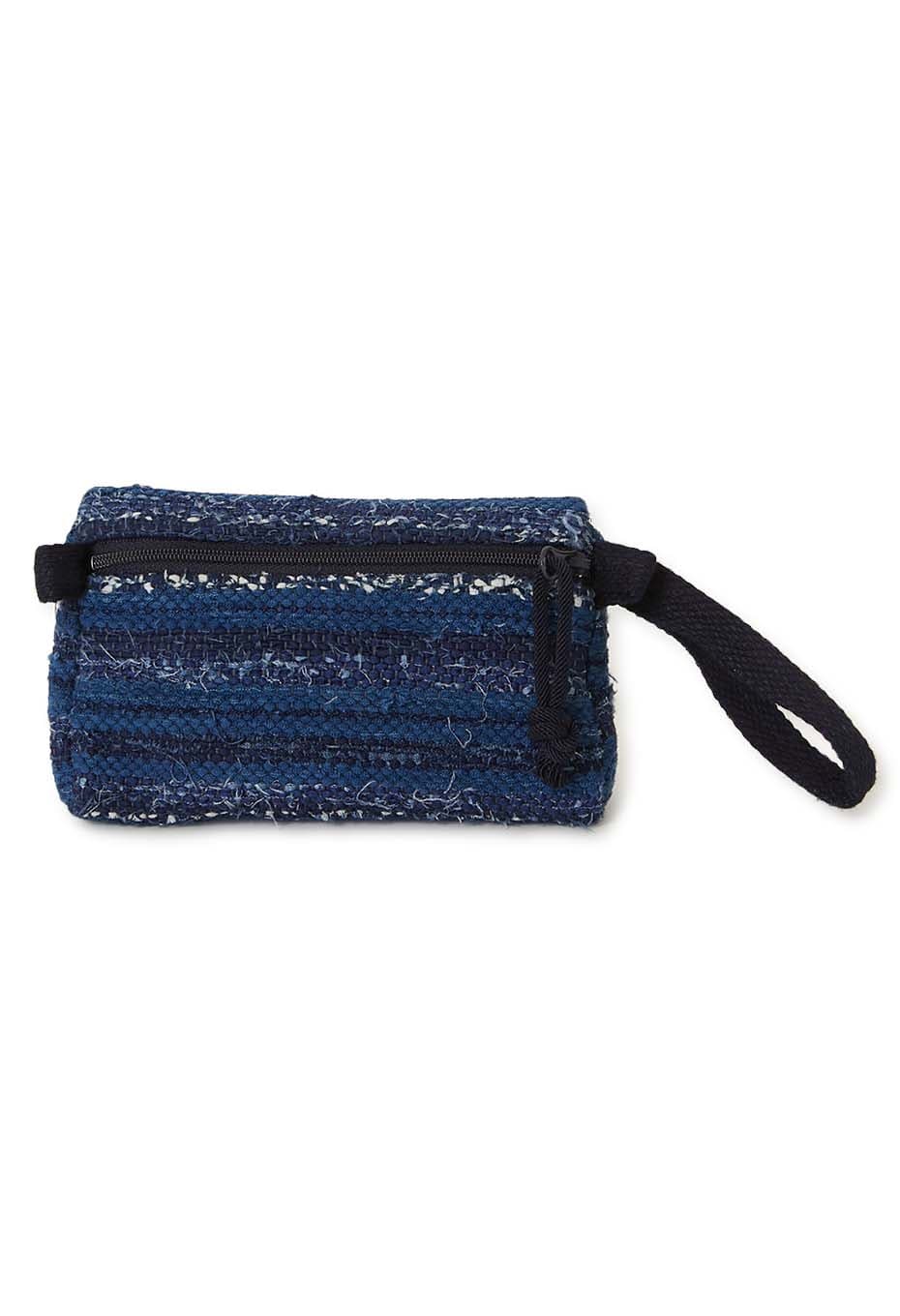 サキオリ ミニポーチ - INDIGO