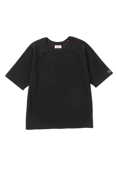 ストレッチフライス リラックスフィット SS Tシャツ ウィメンズ - BLACK