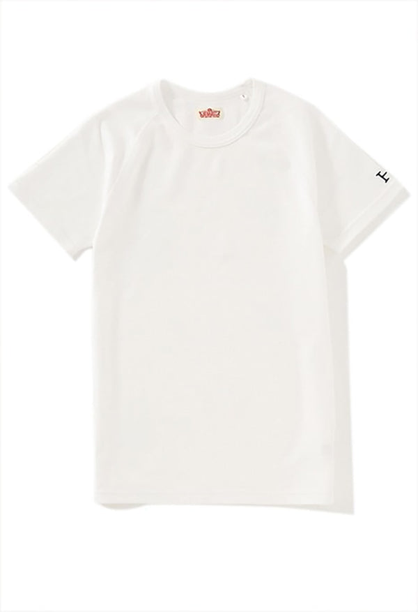 ストレッチフライス ショートスリーブ Tシャツ - WHITE