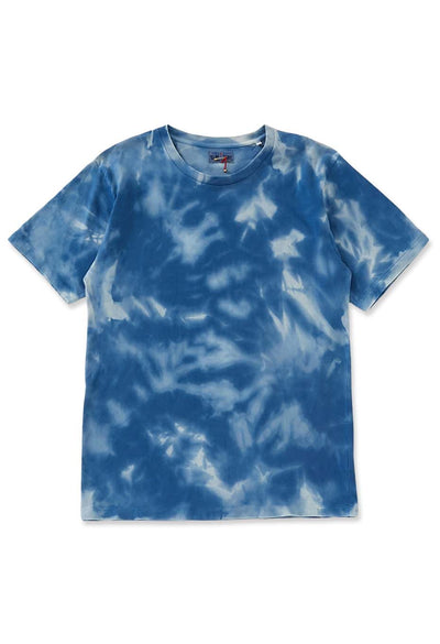 インディゴテシボリバッセン ショートスリーブTシャツ - INDIGO