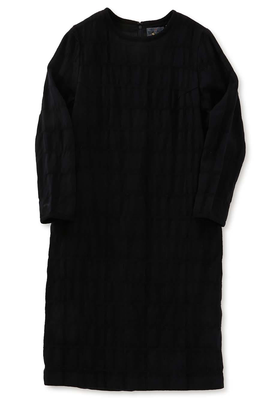 REWORK Furoshiki Check Jacquard Dress - ONE