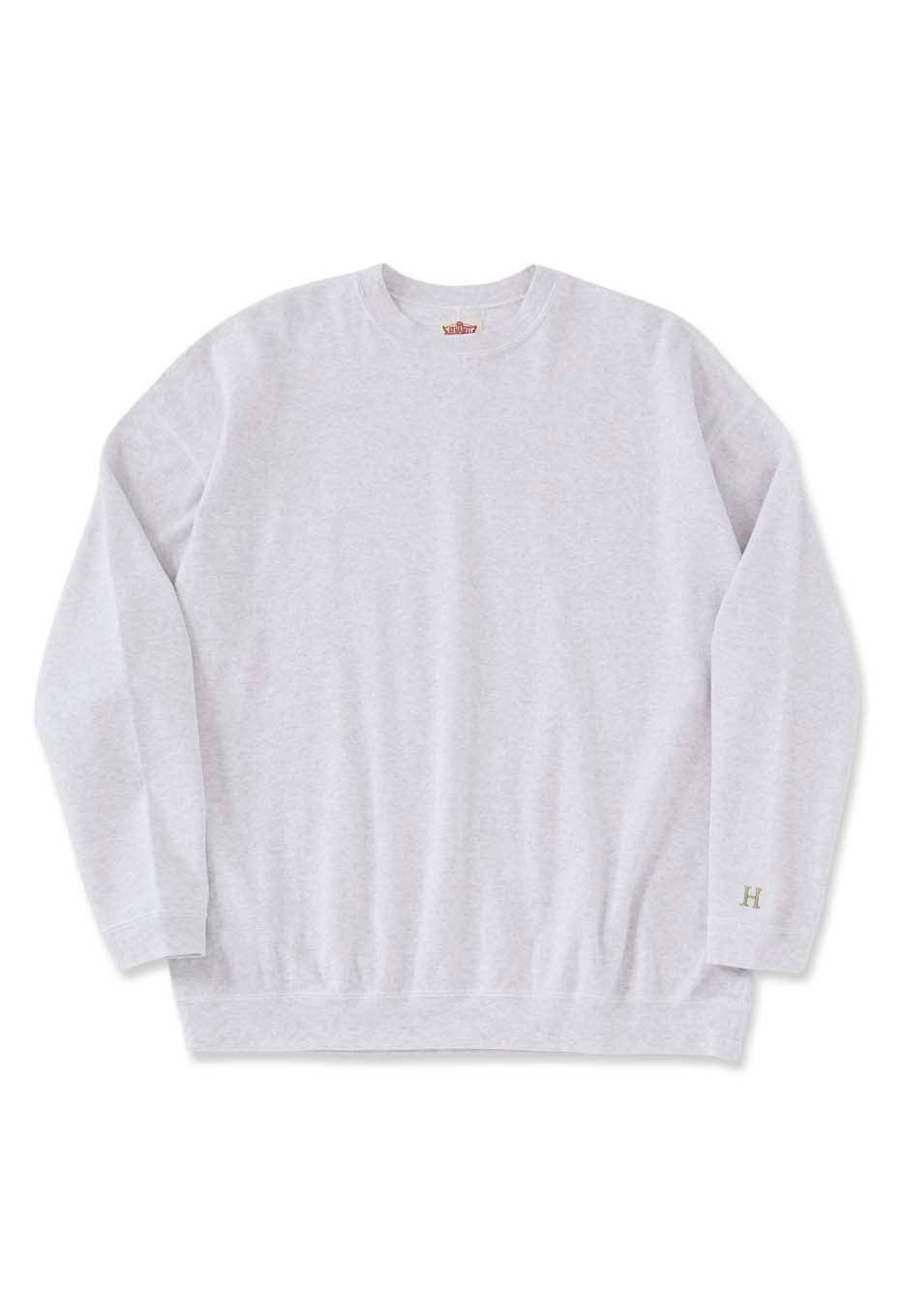 ストレッチフライス 9.5oz ヘムリブ ロングスリーブTシャツ - SV GREY