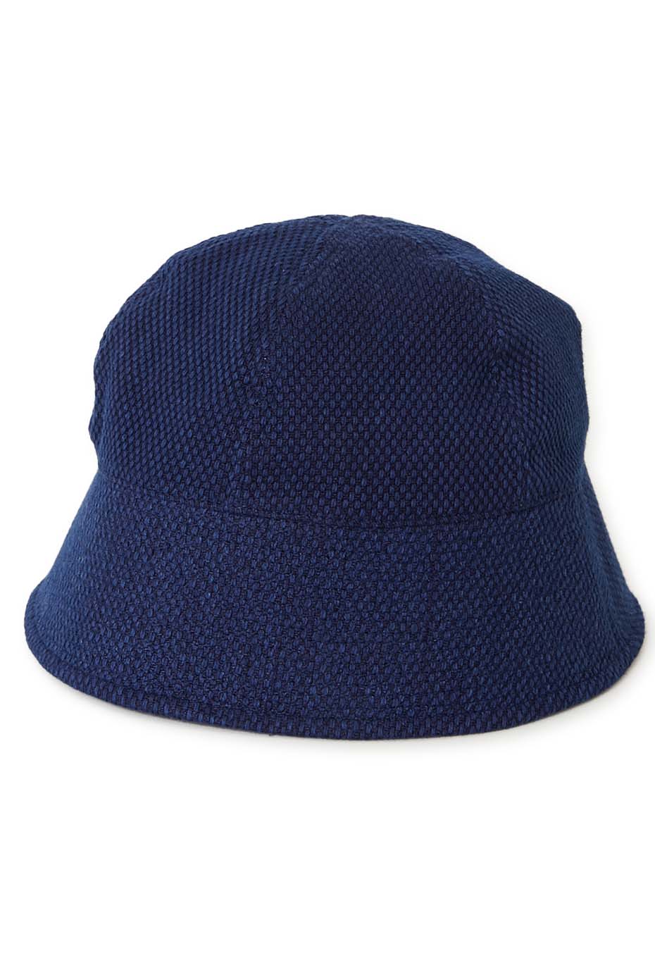Woven Pure Indigo Light Sashiko Hat - INDIGO