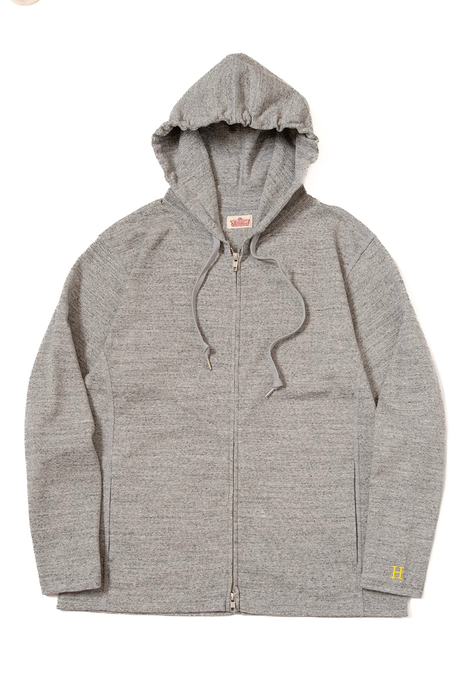 Stretch Fraise 9.5oz ZIPUP Parka - GRAY