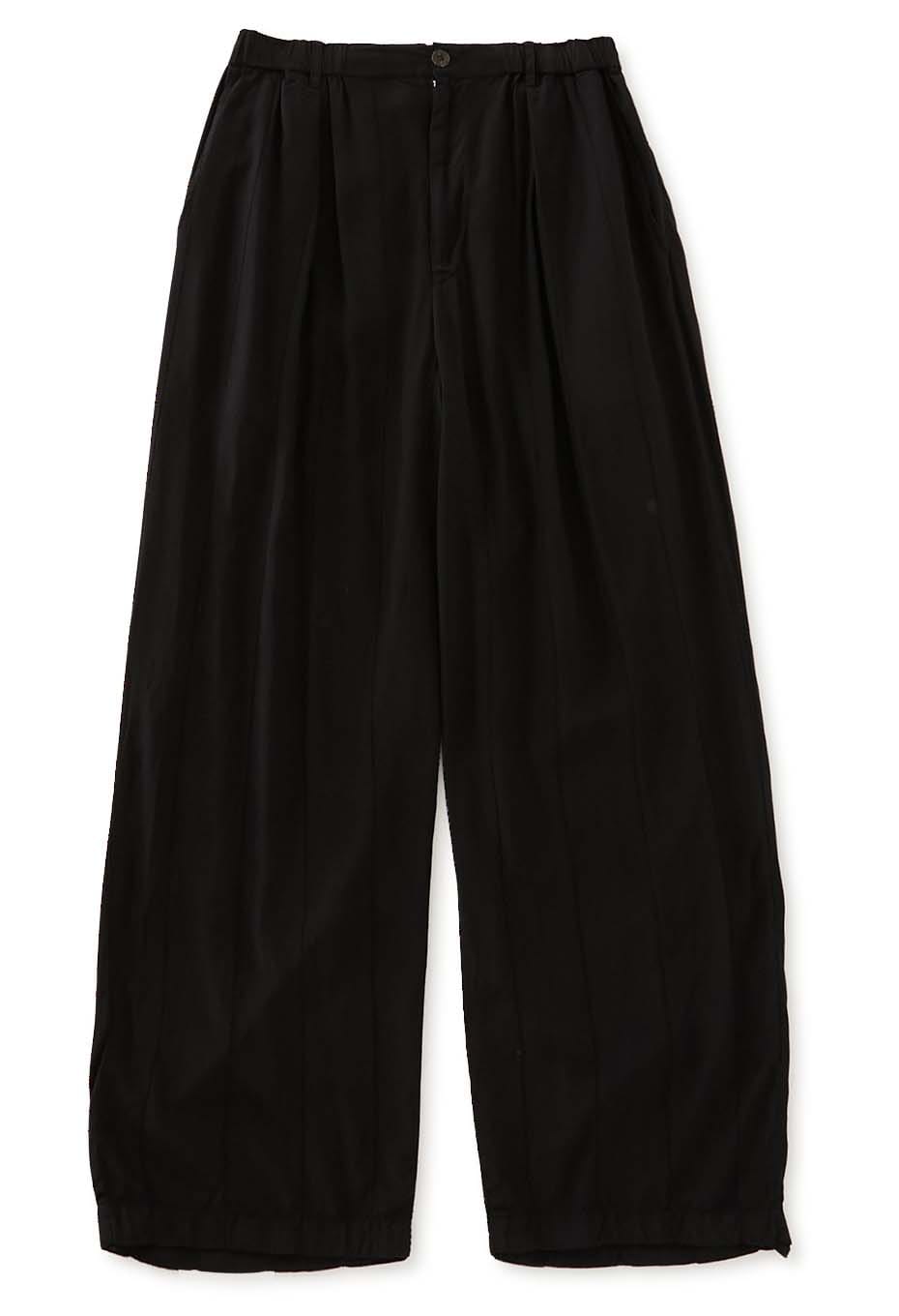 Shimasashi Koshishu Black Easy Pants - BLACK