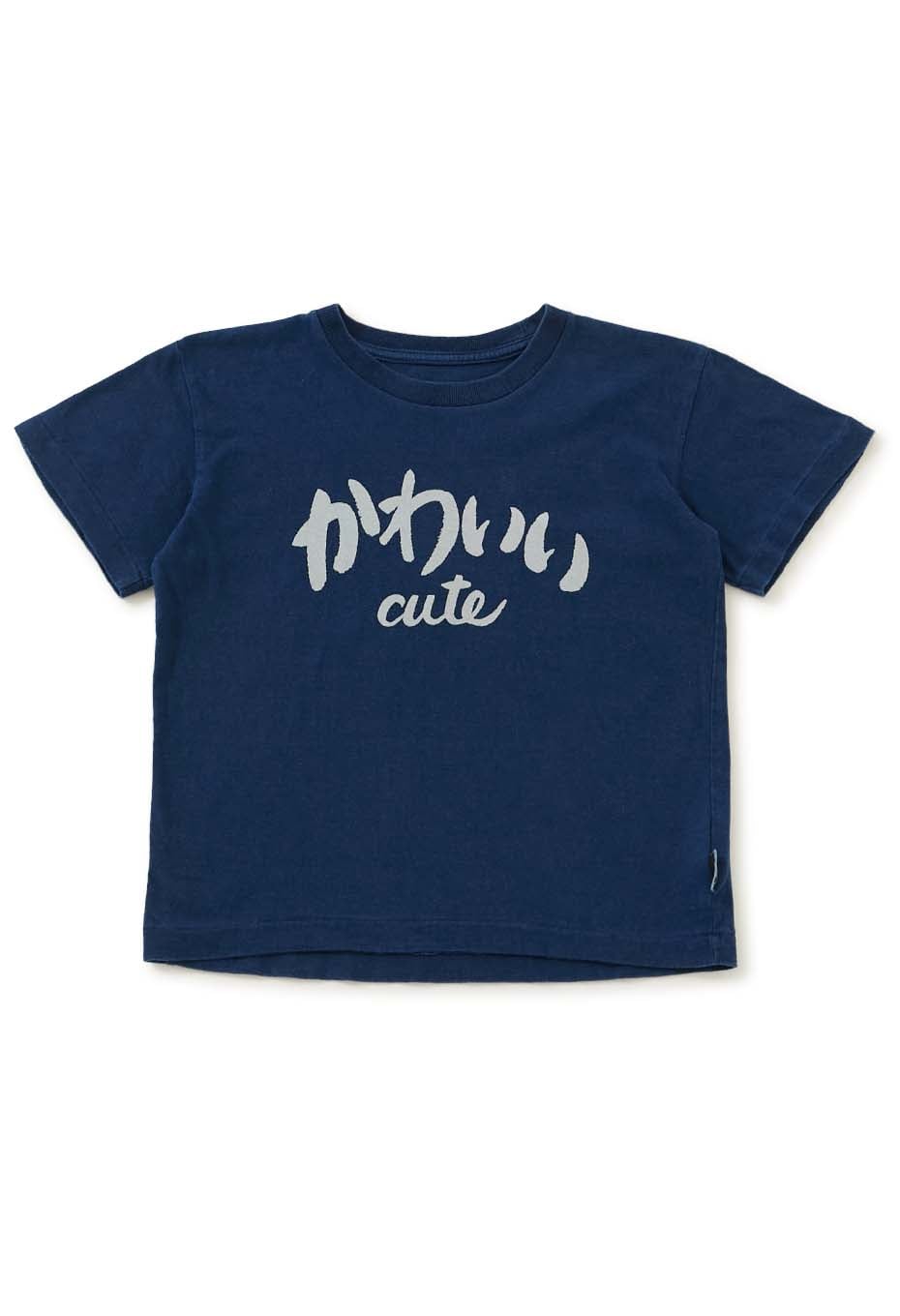 キッズ かわいい バッセン インディゴ Ｔシャツ - INDIGO