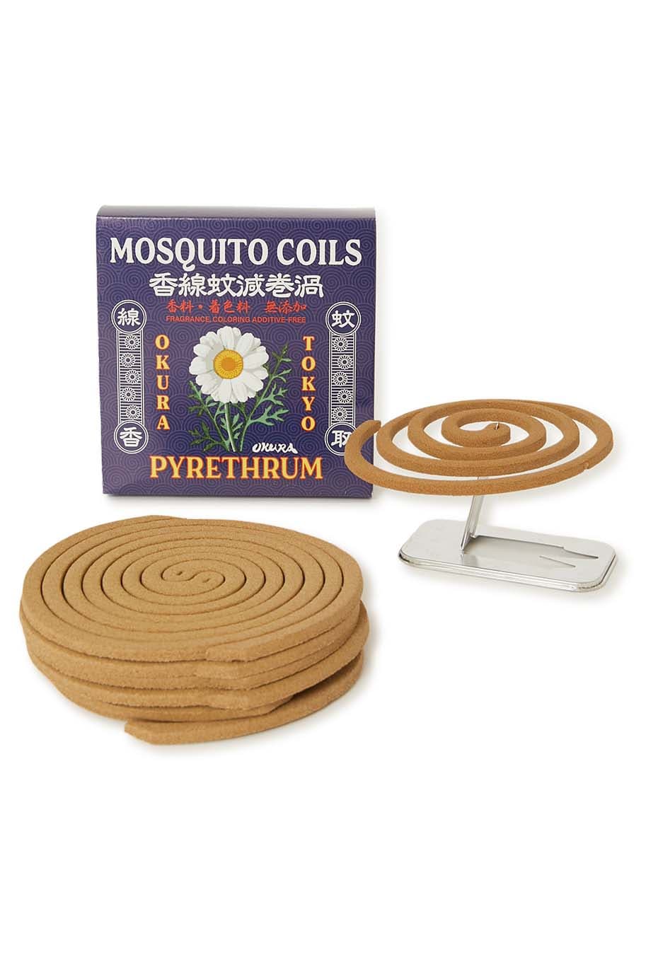 OKURA Natural Pyrethrum Mosquito Coil - ONE
