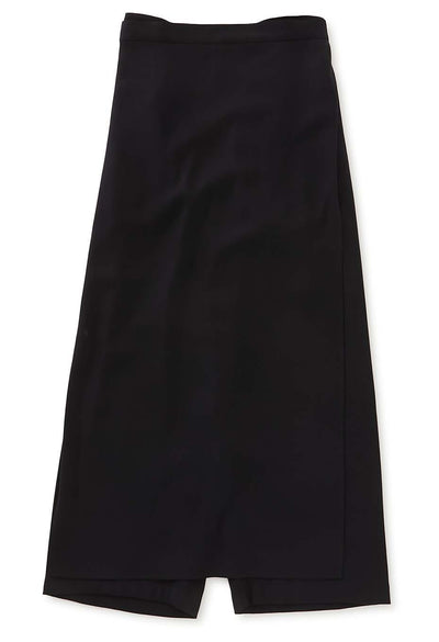 Stretch Dry Twill Wide Wrap Pants Women's - DARK NAVY