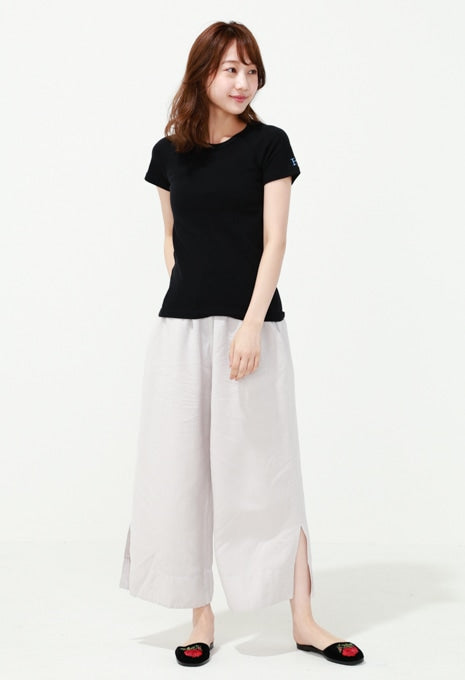 ストレッチフライス ショートスリーブ Tシャツ - BLACK