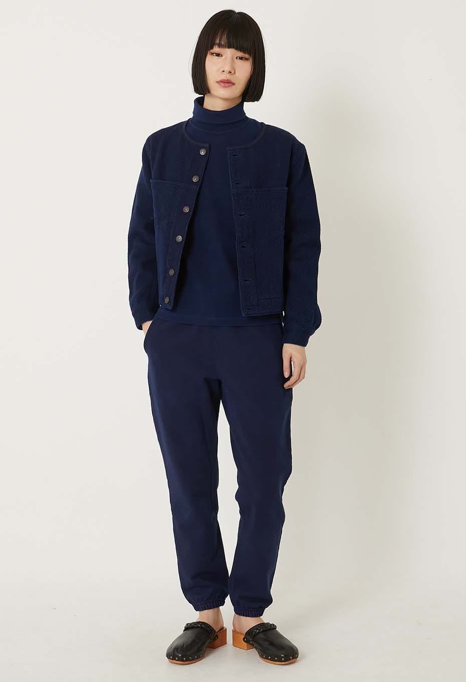 Organic Urake Tezome Sweatpants Unisex - INDIGO