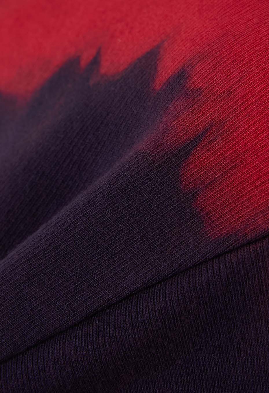 エイトロックスムース インディゴムラゾメショートスリーブTシャツ - RED