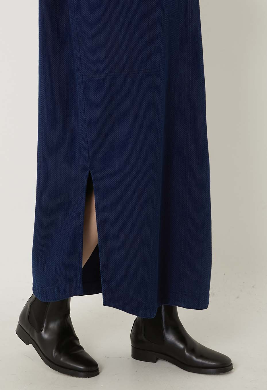 カセゾメサシコ スモックワンピース - INDIGO