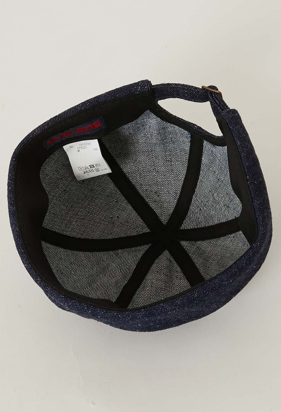 デニムフィッシャーキャップ - INDIGO