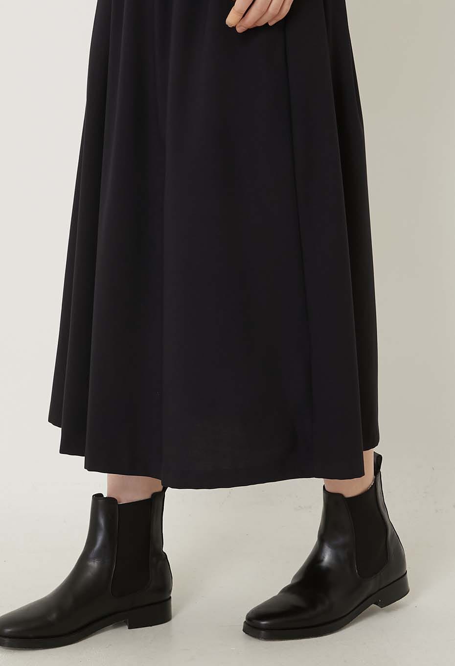 ストレッチドライツイル タンクギャザーワンピース - DARK NAVY
