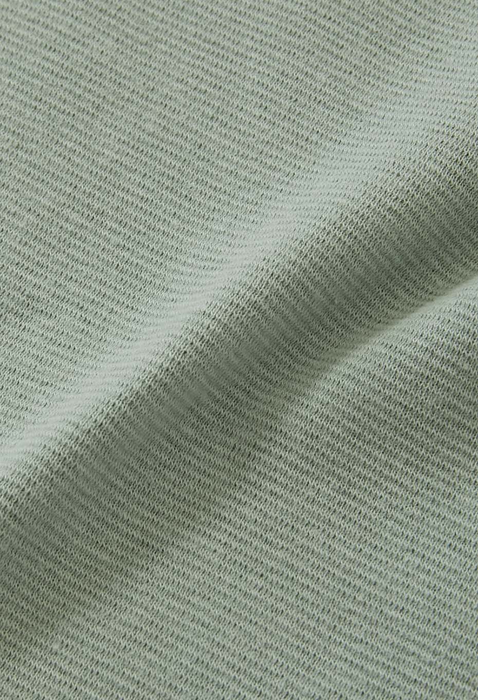 キッズ ストレッチフライス ロングスリーブ  Tシャツ - SAGE GREEN